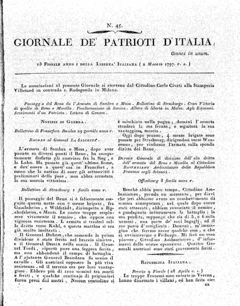 Giornale de' patrioti d'Italia