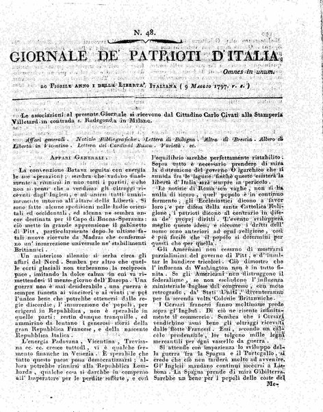 Giornale de' patrioti d'Italia