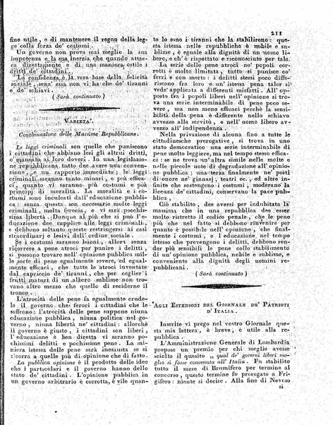 Giornale de' patrioti d'Italia