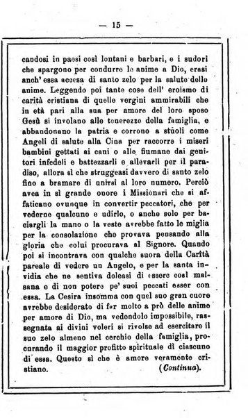 L'angelo delle vergini periodico mensile modenese