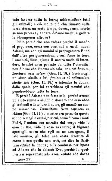 L'angelo delle vergini periodico mensile modenese