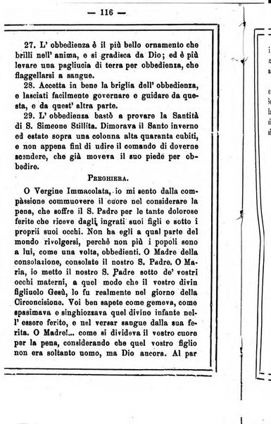 L'angelo delle vergini periodico mensile modenese