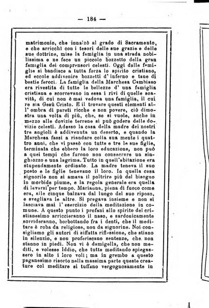 L'angelo delle vergini periodico mensile modenese