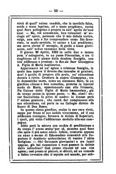 L'angelo delle vergini periodico mensile modenese