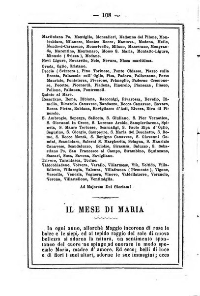 L'angelo delle vergini periodico mensile modenese