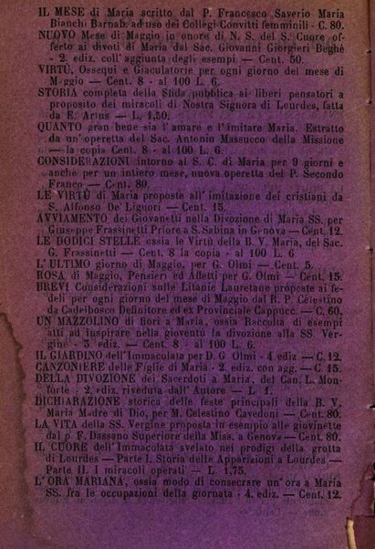 L'angelo delle vergini periodico mensile modenese