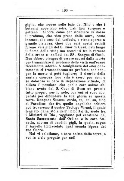 L'angelo delle vergini periodico mensile modenese