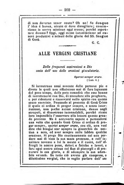 L'angelo delle vergini periodico mensile modenese