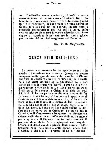 L'angelo delle vergini periodico mensile modenese