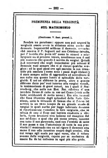 L'angelo delle vergini periodico mensile modenese