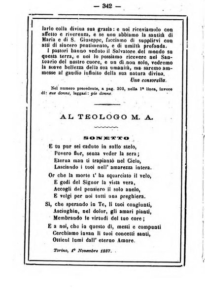 L'angelo delle vergini periodico mensile modenese