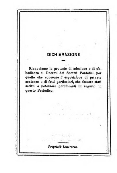 L'angelo delle vergini periodico mensile modenese