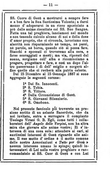 L'angelo delle vergini periodico mensile modenese