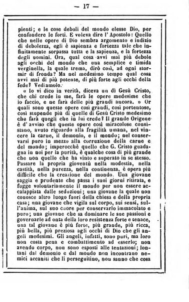 L'angelo delle vergini periodico mensile modenese