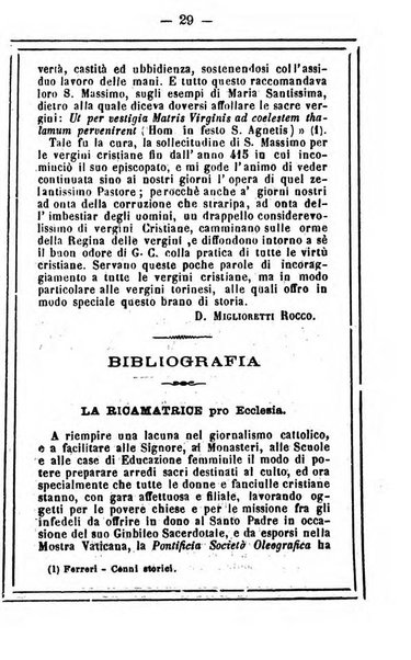 L'angelo delle vergini periodico mensile modenese