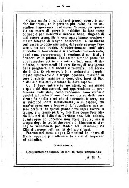 L'angelo delle vergini periodico mensile modenese