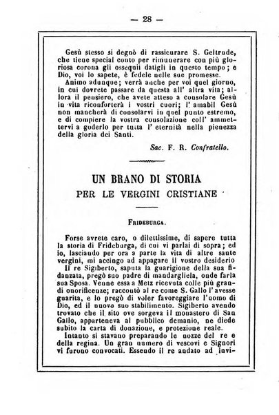 L'angelo delle vergini periodico mensile modenese