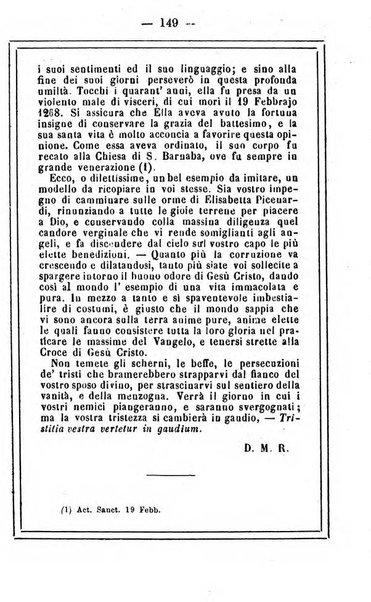 L'angelo delle vergini periodico mensile modenese