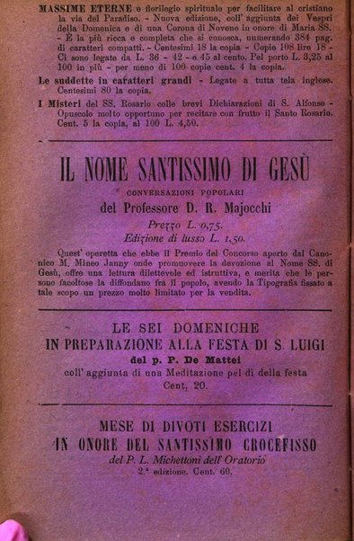 L'angelo delle vergini periodico mensile modenese