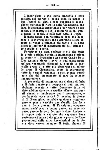 L'angelo delle vergini periodico mensile modenese