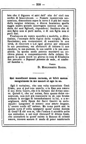 L'angelo delle vergini periodico mensile modenese