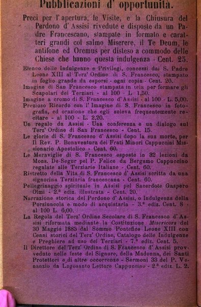 L'angelo delle vergini periodico mensile modenese