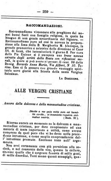 L'angelo delle vergini periodico mensile modenese