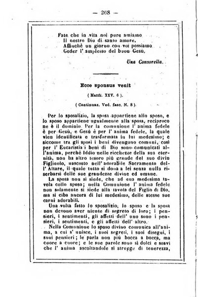 L'angelo delle vergini periodico mensile modenese