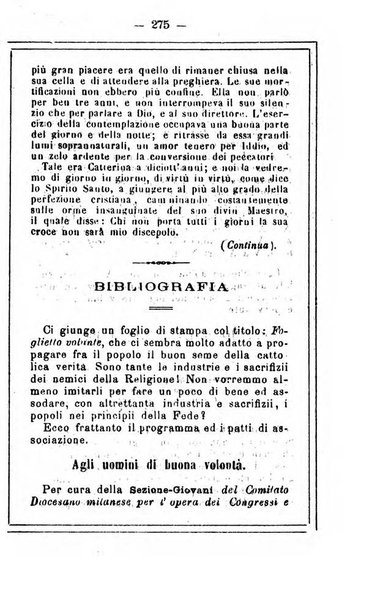 L'angelo delle vergini periodico mensile modenese