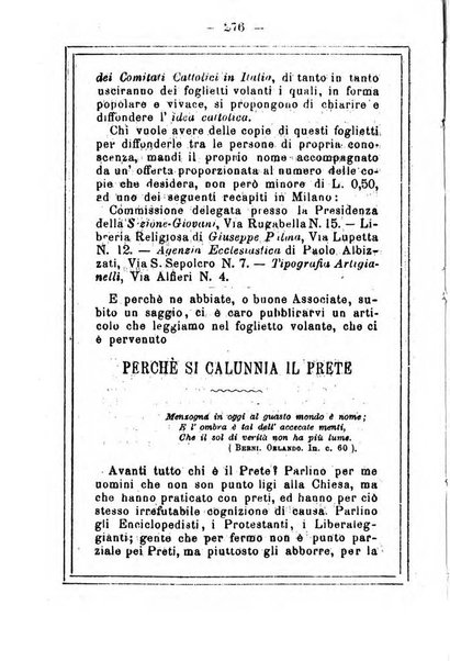 L'angelo delle vergini periodico mensile modenese