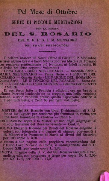 L'angelo delle vergini periodico mensile modenese