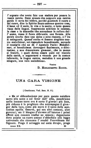 L'angelo delle vergini periodico mensile modenese