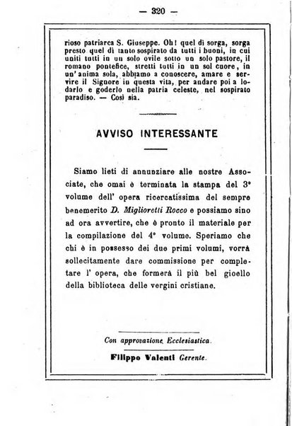 L'angelo delle vergini periodico mensile modenese