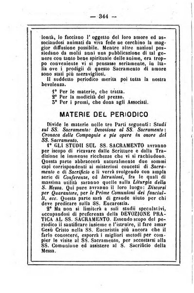 L'angelo delle vergini periodico mensile modenese