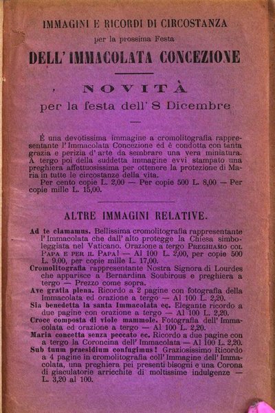 L'angelo delle vergini periodico mensile modenese