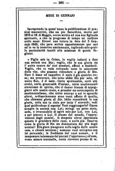 L'angelo delle vergini periodico mensile modenese