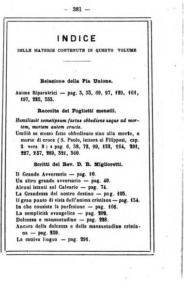 L'angelo delle vergini periodico mensile modenese