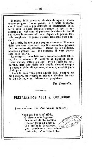 L'angelo delle vergini periodico mensile modenese