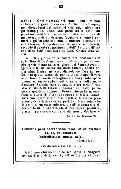 L'angelo delle vergini periodico mensile modenese