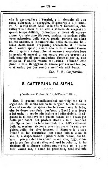 L'angelo delle vergini periodico mensile modenese