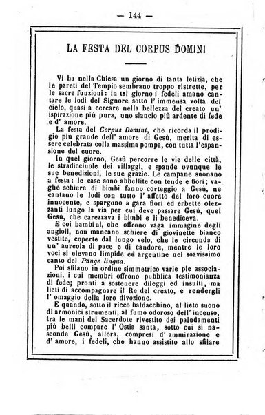 L'angelo delle vergini periodico mensile modenese