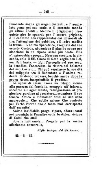 L'angelo delle vergini periodico mensile modenese