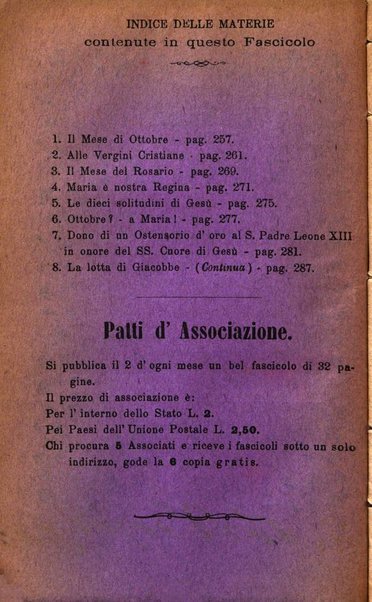 L'angelo delle vergini periodico mensile modenese