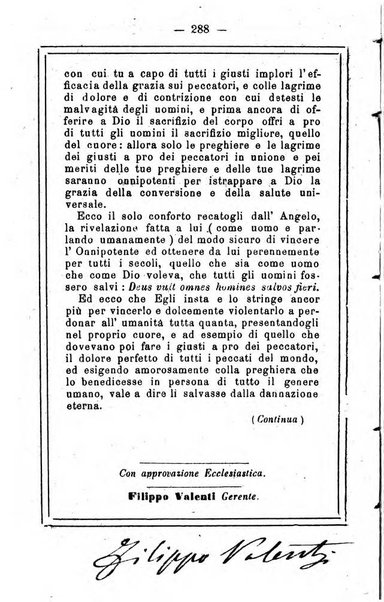 L'angelo delle vergini periodico mensile modenese