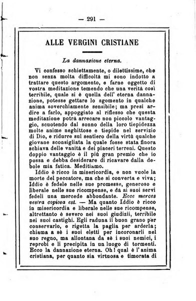 L'angelo delle vergini periodico mensile modenese