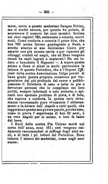 L'angelo delle vergini periodico mensile modenese