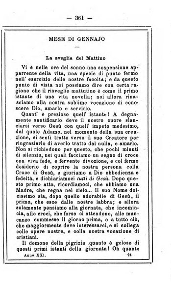 L'angelo delle vergini periodico mensile modenese