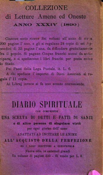 L'angelo delle vergini periodico mensile modenese