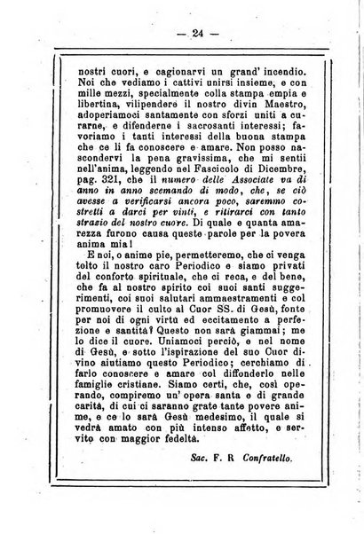 L'angelo delle vergini periodico mensile modenese