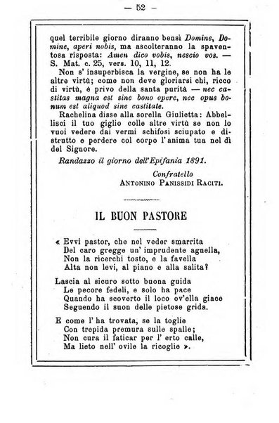 L'angelo delle vergini periodico mensile modenese